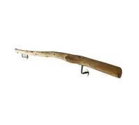 Ringhiera in legno per scale per interni ed esterni, resistente, montaggio a parete, corrimano di sicurezza, antiscivolo, supporto per scale per la casa (50 cm)