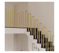 Ringhiera Industriale In Ferro Battuto A Forma Di U, Antiscivolo, Di Sicurezza Pali Di Supporto Per Anziani E Bambini Per Giardino, Soppalco, Corridoio, Villa 1 Pezzo(Gold,75CM/2.4FT)
