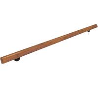 Ringhiera per Scale, Corrimano in Legno - Kit Completo Corrimano per Scale in Legno Home Against The Wall Loft per Interni Ringhiere per Anziani Corrimano Corridoio Asta di Supporto per C, 3ft
