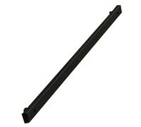 Ringhiera per scale da esterni, 78,7 cm, colore nero, supporto durevole per scale in legno, protezione di sicurezza per la casa, facile installazione, 80 cm il