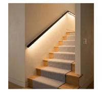 Ringhiera Per Scale Da Interno, Corrimano A Parete Con Illuminazione A LED - Luce Calda 3000K, Moderna In Lega Di Alluminio Per La Casa/loft/corridoio(80cm)