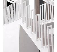 Ringhiera per scale da interno, Maniglione con staffa a forma di U for ringhiera for scale in ferro battuto for gradini interni ed esterni 35-100 cm(55cm(1.8ft))