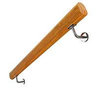 Ringhiera per scale in legno, 3,6 m/4 m/5,2 m, gradini interni/corridoio/corrimano da esterni, supporto antiscivolo da parete per bambini, kit completo per arrampicata e supporto sicuri.