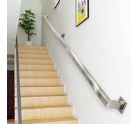 Ringhiera per scale moderna｜Ringhiera per scale per gradini esterni o corrimano per interni｜Aste di supporto per corridoi con corrimano antiscivolo di sicurezza per decorazioni domestiche(360cm)