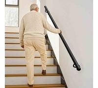 Ringhiera rotonda per scale per bambini, per interni ed esterni, disponibile in 80 cm, 1 m, 150 cm, 2 m, 240 cm, 4,5 m, 6 m, 350 cm, barra di supporto