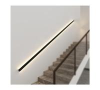 Ringhiere per corrimano per scale con corrimano per scale interne a parete con luce a LED, per ringhiera a parete, maniglia di sicurezza, balaustra per gradini (Color : Warm Light, Size : 100cm/39.4in