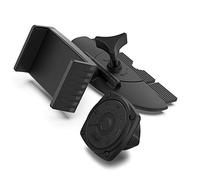 Ringke 2 in 1 CD Slot Supporto Auto Smartphone Premio Regolabile Universale Forte Magnete Porta Cellulare Auto Impugnature per Smartphone, Tablet e Dispositivi Portatili - Nero