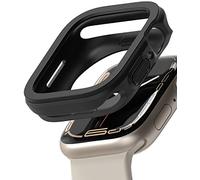 Ringke Air Sports Compatibile con Cover Apple Watch 9/8 / 7 41mm, SE3 / SE2 / SE / 6/5 / 4 40mm, Custodia Antiurto Robusta Resistente Graffi TPU - Black