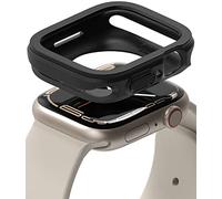 Ringke Air Sports Compatibile con Cover Apple Watch 9/8 / 7 45mm, SE3 / SE2 / SE / 6/5 / 4 44mm, Custodia Antiurto Robusta Resistente Graffi TPU - Black