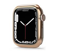 Ringke Bezel Styling Compatibile con Cover Apple Watch 9/8 / 7 41mm, Ghiera Anti Graffio Stainless Steel Adesiva Accessorio - Rose Gold (41-02)