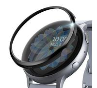 Ringke Bezel Styling Compatibile con Cover Samsung Galaxy Watch Active 2 40mm, Ghiera Anti Graffio Acciaio Inossidabile Adesiva Accessorio - Black (40-03)