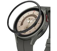 Ringke Bezel Styling per Cover Galaxy Watch 5 Pro 45mm - 45-31 Black | Custodia, sottile, leggero, acciaio inossidabile, adesivo