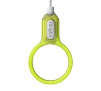 Ringke Buckle Finger Ring Strap, Anello da Dito in Policarbonato con Connettore Facile per Custodia per Cellulare, Auricolari, Chiavi, Ecc. - Neon Green