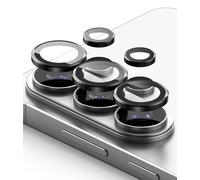 Ringke Camera Lens Frame Glass (2 Pezzi) Compatibile con Protezione Fotocamera Samsung Galaxy S26 Ultra, Protezione Obiettivo Fotocamera Copertura in Vetro Telaio in Lega di Alluminio - Black
