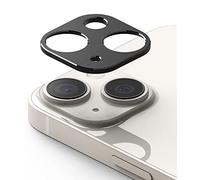 Ringke Camera Styling Compatibile con iPhone 14 Plus (6.7'') e iPhone 14 (6.1''), Protezione Fotocamera Telaio Alluminio - Black Nero