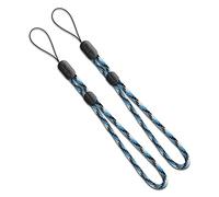 Ringke Cinturino da Polso Paracord (2 Pezzi) per Custodie Cellulare, Fotocamere, Chiavi, USB, Cinghia Regolabile da Mano - Storm