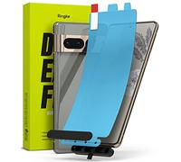 Ringke Dual Easy Film (2 Pezzi) Compatibile con Google Pixel 7 Pro, Pellicola Protettiva per Schermo Autoriparante in PET a Copertura Completa