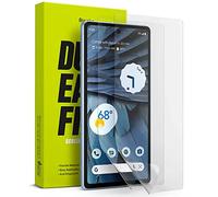 Ringke Dual Easy Film (2 Pezzi) Compatibile con Google Pixel 7a, Pellicola Protettiva per Schermo Autoriparante in Pet a Copertura Completa