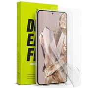 Ringke Dual Easy Film (2 Pezzi) Compatibile con Google Pixel 8 Pro, Pellicola Protettiva per Schermo Autoriparante in PET a Copertura Completa