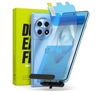Ringke Dual Easy Film Compatibile con Pellicola OnePlus 12R, Pellicola Protettiva Schermo Copertura Completa Disegnato per OnePlus 12R - 2 Pezzi