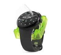 Ringke Dual Easy Pro Film (2 Pezzi) Compatibile con Pellicola Google Pixel Watch 4 45mm, Copertuna Totale Pellicola Protettiva per Schermo Premium