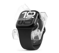 Ringke Dual Easy Pro Film per Pellicola Apple Watch 11/10 46mm | 2 pezzi, trasparente, facile installazione