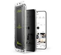 Ringke Easy Slide Privacy Tempered Glass (2 Pezzi) Compatibile con Pellicola Samsung Galaxy S25 Plus, Anti Spy Vetro Temperato Pellicola Protettiva Infrangibile con Strumento di Installazione Facile