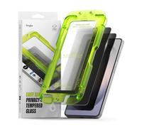 Ringke Easy Slide Privacy Tempered Glass (2 Pezzi) Compatibile con Pellicola Samsung Galaxy S26, Anti Spy Vetro Temperato Pellicola Protettiva con Strumento di Installazione Facile