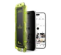 Ringke Easy Slide Privacy Tempered Glass (2 Pezzi) Compatibile con Pellicola iPhone Air, Anti-Spy Pellicola Protettiva Vetro Temperato con Strumento di Installazione Facile