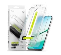 Ringke Easy Slide Tempered Glass (2 Pezzi) Compatibile con Pellicola Protettiva Samsung Galaxy A56, Infrangibile Vetro Temperato Proteggi Schermo con Strumento di Installazione Facile