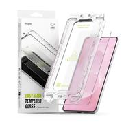 Ringke Easy Slide Tempered Glass (2 Pezzi) Compatibile con Pellicola Samsung Galaxy S25 Edge, Infrangibile Vetro Temperato Proteggi Schermo con Strumento di Installazione Facile