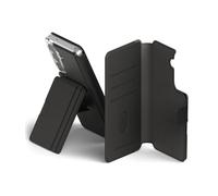 Ringke Folio Stand Wallet Magnetic Compatibile con Cover Samsung Galaxy S26 Plus, Cover Portafoglio Porta Carte in Pelle PU Rimovibile con Presa Ferma per Custodia Magnetica per Telefono - Black