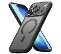 Ringke Fusion Bold Magnetic Compatibile con Cover iPhone 17 Pro Max, Retro Rigido PC e Custodia Paraurti Antiurto Anti-Ingiallimento con Ottima Grip - Matte Smoke