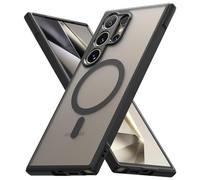 Ringke Fusion Bold Magnetic Compatibile con Cover Samsung S24 Ultra, Compatibile con Accessori Magnetici, Custodia Antiurto Disegnato per Cover Samsung Galaxy S24 Ultra - Matte Black