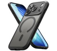 Ringke Fusion Bold Magnetic Compatibile con Cover iPhone 17 Pro, Retro Rigido PC e Custodia Paraurti Antiurto Anti-Ingiallimento con Ottima Grip - Matte Smoke