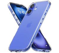 Ringke Fusion Compatibile con Cover iPhone 16, Anti-Impronte, Custodia Opaca Antiurto Protettiva Robusta con Ottima Grip - Matte Clear