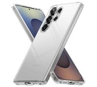 Ringke Fusion Compatibile con Cover Samsung Galaxy S25 Ultra, Calza a Pennello, Custodia Antiurto Trasparente con Buon Grip - Clear