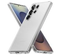 Ringke Fusion Compatibile con Cover Samsung Galaxy S25 Ultra, Protezione da Ditate e Macchie, Custodia Antiurto con Buon Grip - Matte Clear