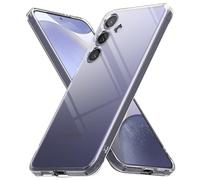 Ringke Fusion Compatibile con Cover Samsung S24 Plus, Calza a Pennello, Custodia Antiurto Trasparente con Buon Grip Disegnato per Cover Samsung Galaxy S24 Plus - Clear