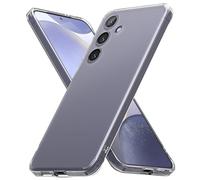 Ringke Fusion Compatibile con Cover Samsung S24, Protezione da Ditate e Macchie, Custodia Antiurto con Buon Grip Disegnato per Cover Samsung Galaxy S24 - Matte Clear