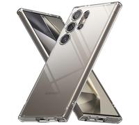 Ringke Fusion Compatibile con Cover Samsung S24 Ultra, Calza a Pennello, Custodia Antiurto Trasparente con Buon Grip Disegnato per Cover Samsung Galaxy S24 Ultra - Clear