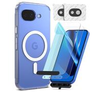 Ringke Fusion Magnetic Clear, Tempered Glass e Camera Glass Compatibile con Pixel 10a