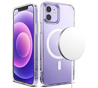 Ringke Fusion Magnetic Compatibile con Cover iPhone 12, iPhone 12 Pro, Custodia Antiurto Anti-Impronte Compatibile con MagSafe Caricatore - Matte Clear