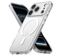 Ringke Fusion Magnetic Compatibile con Cover iPhone 17 Pro, Compatibile con Accessori Magnetici, Custodia Opaca Antiurto Protettiva Robusta con Ottima Grip - Matte Clear