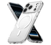 Ringke Fusion Magnetic Compatibile con Cover iPhone 17 Pro, Compatibile con Accessori Magnetici, Custodia Trasparente e Antiurto Protettiva Robusta con e Ottima Grip - Clear