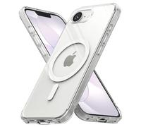 Ringke Fusion Magnetic Compatibile con Cover iPhone 16e, Compatibile con Accessori Magnetici, Custodia Trasparente e Antiurto Protettiva Robusta con e Ottima Grip - Clear