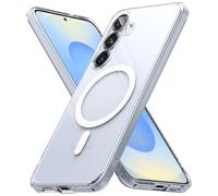 Ringke Fusion Magnetic Compatibile con Cover Samsung Galaxy S25, Compatibile con Accessori Magnetici, Custodia Antiurto con Buon Grip - Clear
