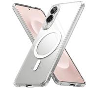 Ringke Fusion Magnetic Compatibile con Cover Samsung Galaxy S25 Edge, Compatibile con Accessori Magnetici, Custodia Antiurto con Buon Grip - Clear