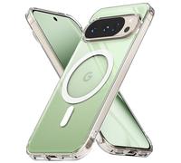 Ringke Fusion Magnetic Compatibile con Cover Pixel 10/10 Pro, Compatibile con Accessori Magnetici, Custodia Antiurto con Buon Grip - Clear
