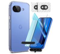 Ringke Fusion Matte Clear, Tempered Glass e Camera Glass Compatibile con Pixel 10a